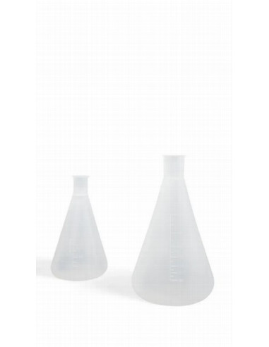 Erlenmeijera kolba, 2000 ml, polipropilēns