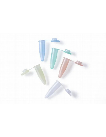 Standarta mikrocentrifūgas mēģenes ar vāciņu, 1,5 ml