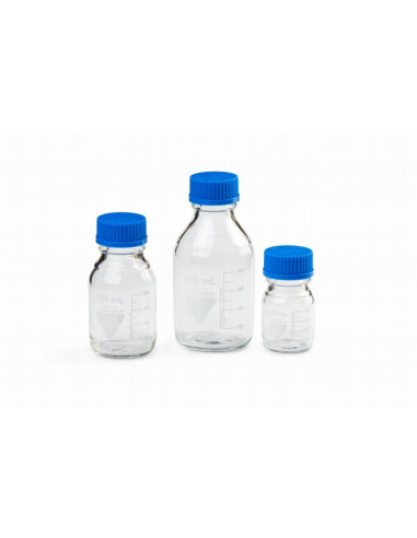Sterilizācijas pudele ar skrūvējamu vāku, 100 ml