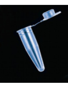PCR mikrocentrifūgas mēģene ar plakanu vāciņu, 0,2 ml