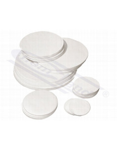 Lēnas filtrācijas kvalitatīvais filtrpapīrs, Ø 90 mm, 100 gab.