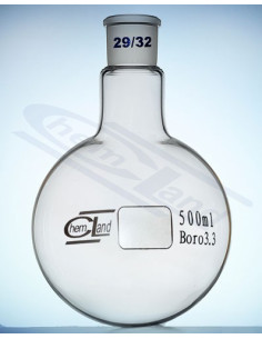 Apaļdibena kolba ar slīpētu savienojumu 29/32, 1000 ml