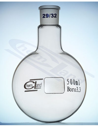 Apaļdibena kolba ar slīpētu savienojumu 29/32, 1000 ml