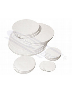 Ātrās filtrācijas kvalitatīvais filtrpapīrs, Ø 150 mm, 100 gab.