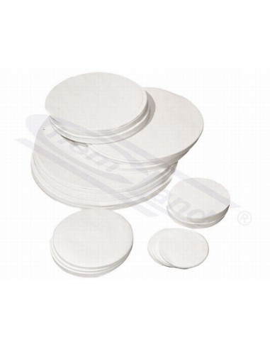 Ātrās filtrācijas kvalitatīvais filtrpapīrs, Ø 150 mm, 100 gab.