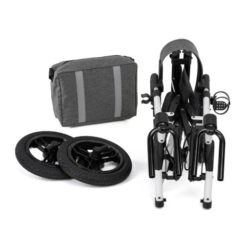 Aluminium 4-wheeled rollator - RANGER