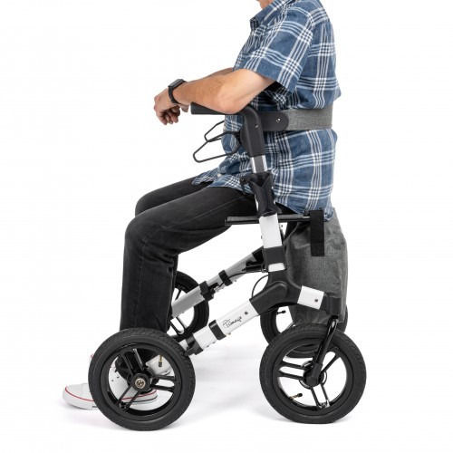 Aluminium 4-wheeled rollator - RANGER